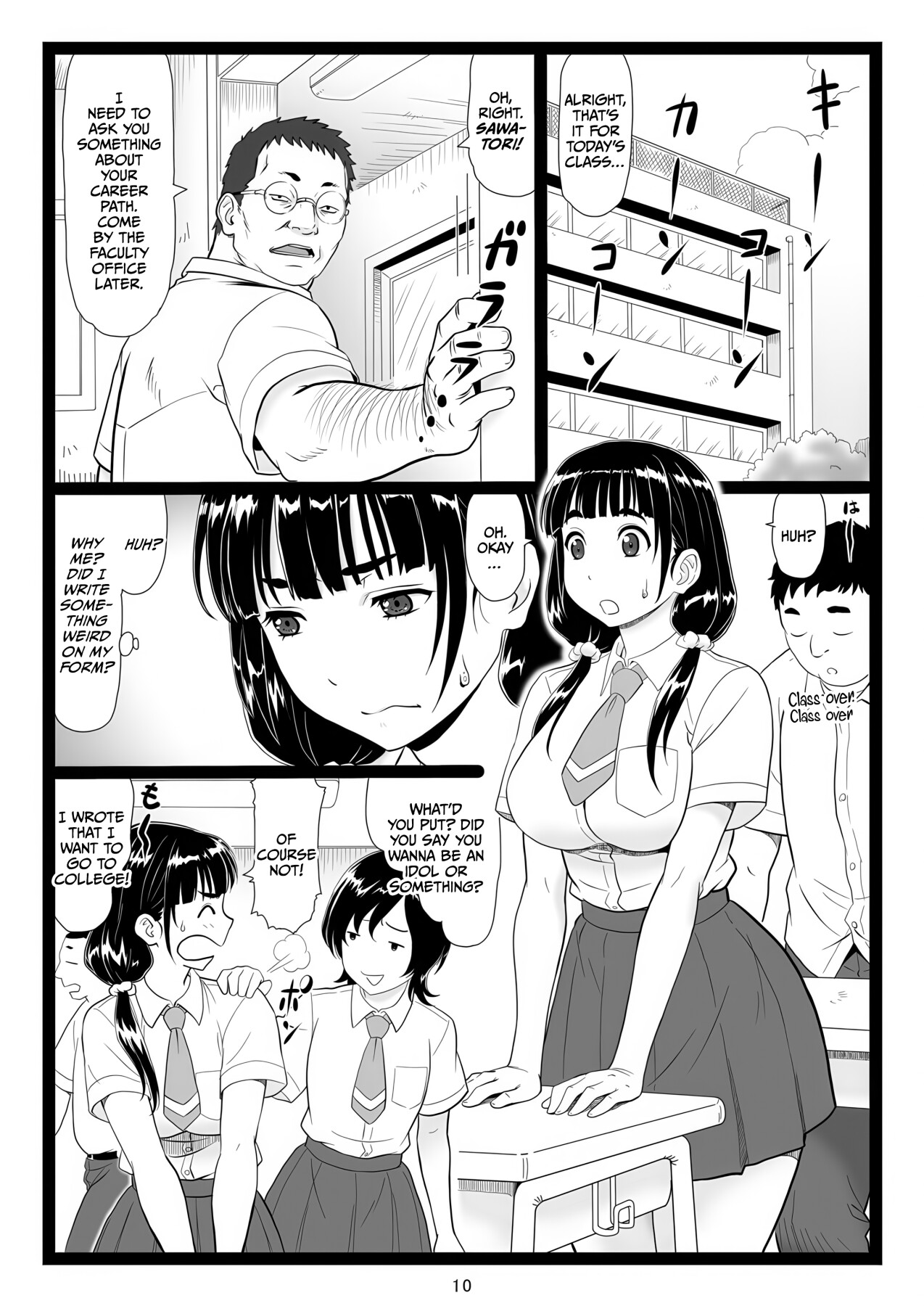 Hentai Manga Comic-A Plump and Cheerful Baseball Club Manager Falls into a Malicious Teacher's Trap...-Read-9